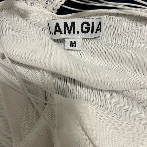 Iamgia I am gia ellery dress Elegant White Halter Dress - Picture 7 of 7